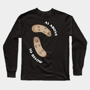 As above, so below Long Sleeve T-Shirt